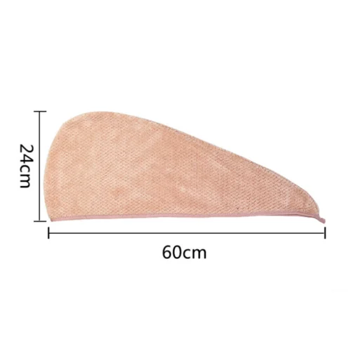 Magic Microfiber Hair Fast Drying Dryer Towel Bath Wrap Hat Quick Cap Turban Dry | Дом и сад
