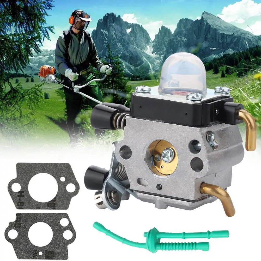

Карбюратор Steele FS38 FS45 FS46 FS55 M55 HL45 KM55R, насадка для топливного триммера, резак, воздушный фильтр для косилки, аксессуары G9C9, 1 комплект