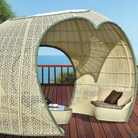 irregular shape modern outdoor pavilion set gazebo