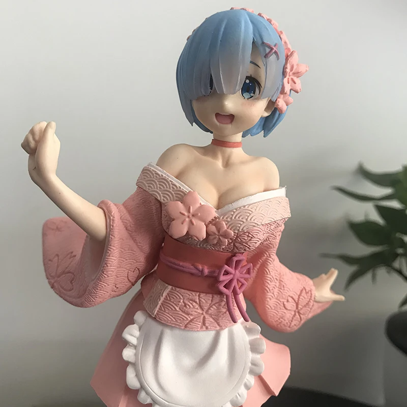Re Zero жизнь в другой мир от нуля аниме Рисунок Игрушки памяти снег Rem Ram купальник