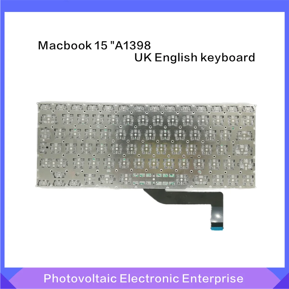 Новинка для Macbook Pro Retina 15 &quotA1398 английская клавиатура с подсветкой + винты