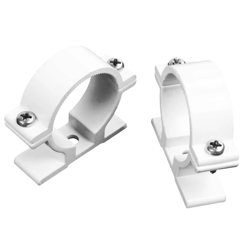 32 мм Диаметр Настенный алюминиевый Скоба Зажим для труб крепежа 5 шт. |