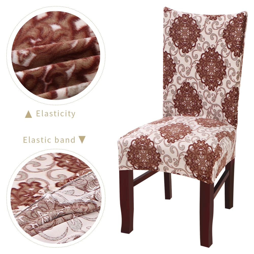 1/2/4 шт. чехол для кресла спандекс современные Жаккардовые замшевые