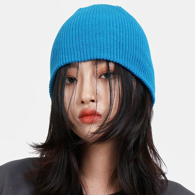 

Brimless Sailor Biker Sailor Pumpkin Melon Navy Vintage Beanies Hat Cap Streetwear Casual Harajuku Unisex Cap