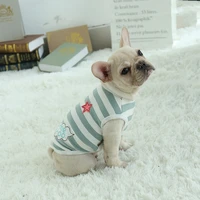 cotton dog vest pug clothes french bulldog clothing cat vest coat puppy outfit small dog costume apparel dropshipping pet shirt