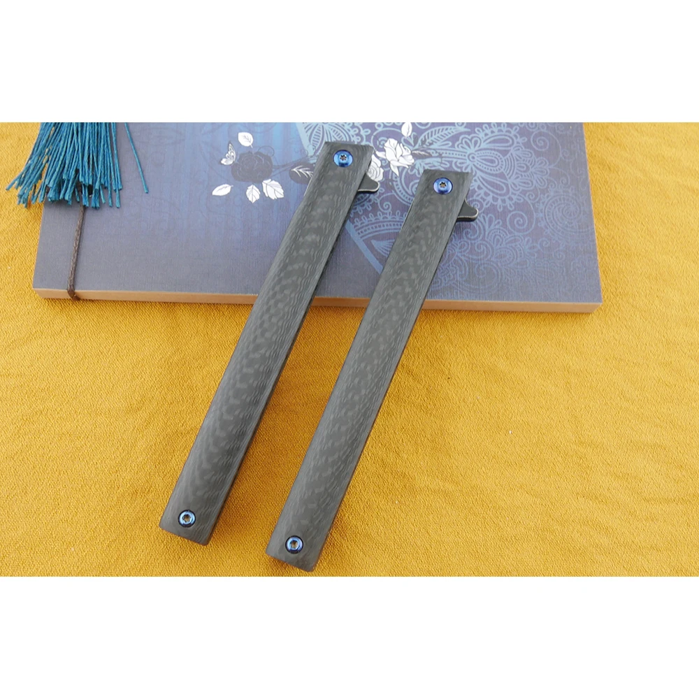 

Pen folding knife M390 Blade blade carbon fiber Handle Outdoor Edc Tools Pocket Sharp knives Camping Hunting Survival