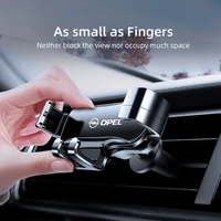 suitable for opel astra jhgk car phone holder car vent clip to install the phone holder support