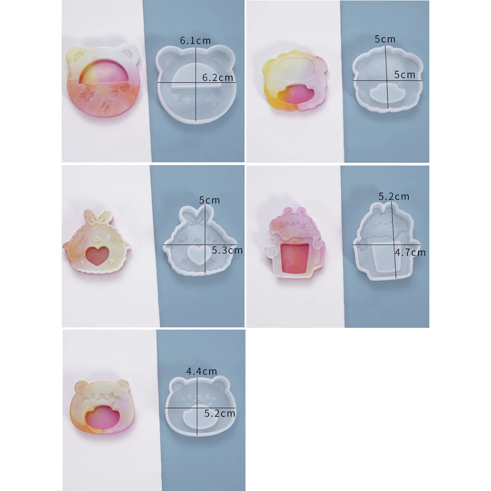 Формы для шейкера игрушечная консоль в виде медведя из сыпучего песка