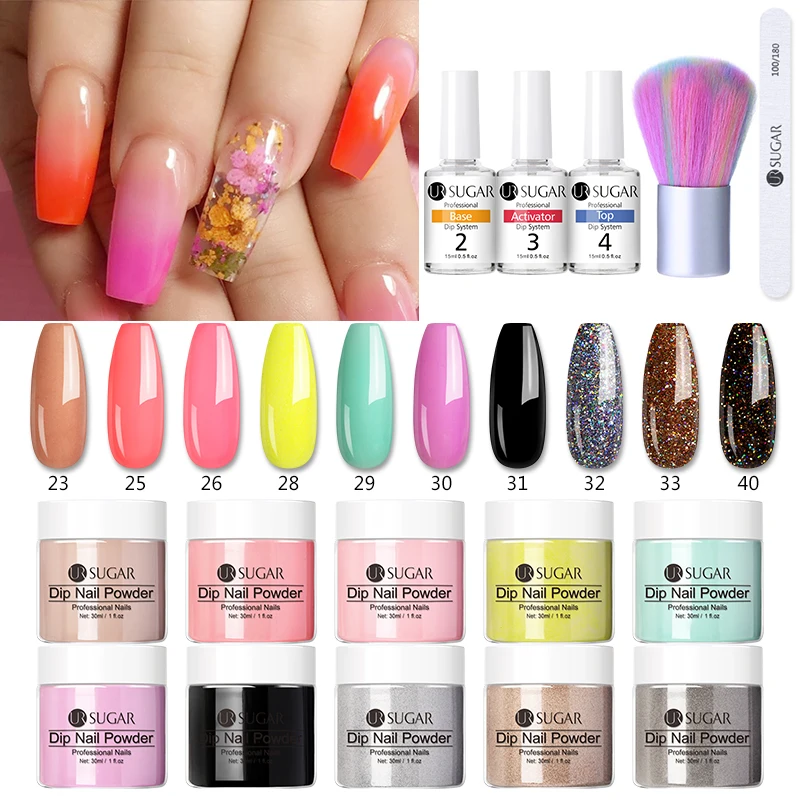 2 шт./8 шт. набор пудры для ногтей | Красота и здоровье