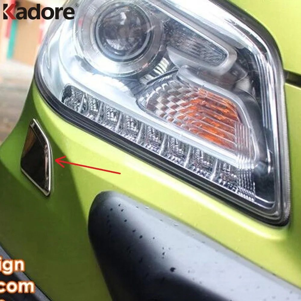 Насадка для омывателя переднего бампера Suzuki Sx4 S Cross 2014 2016 2017 2018 ABS Chrome|wiper cover|for