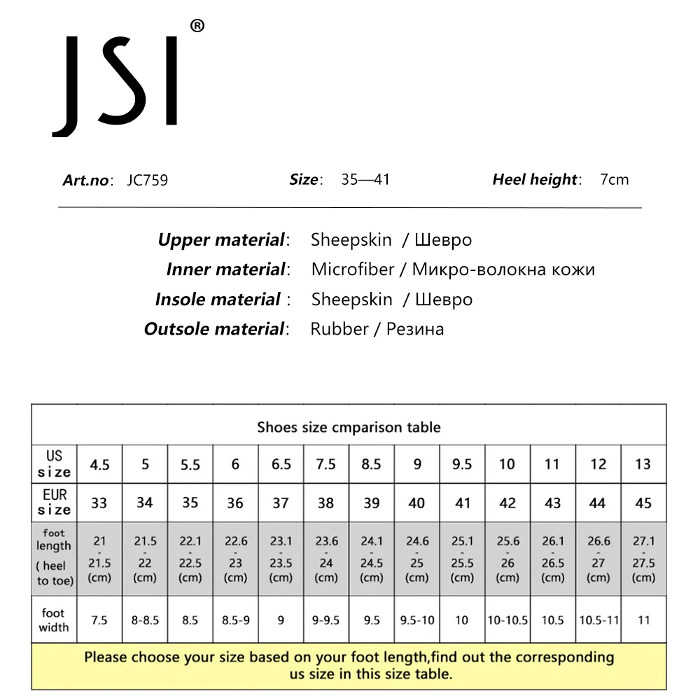 

JSI Fashion Slingbacks Pumps Woman Genuine Leather Pointed Toe High Strange Heel Narrow Band Buckle Strap Dress Shoes JC759