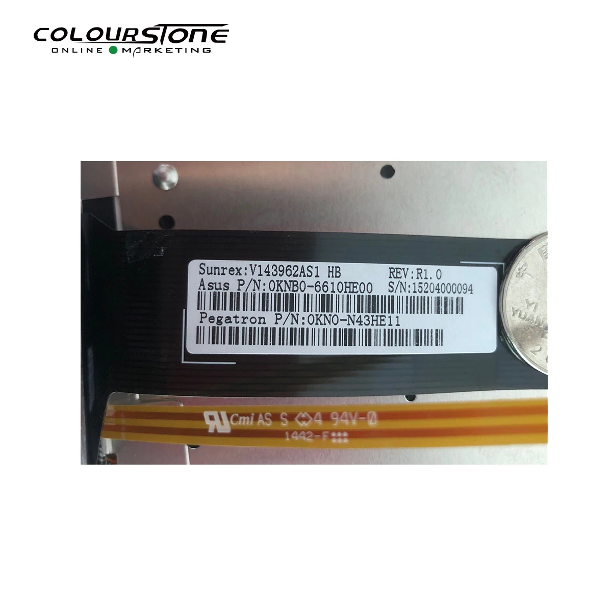 Клавиатура для ноутбука на иврит HB подсветка ASUS R552JV R552J N550JV/JK/LF Q550 Q550LF/J/JK с верхней