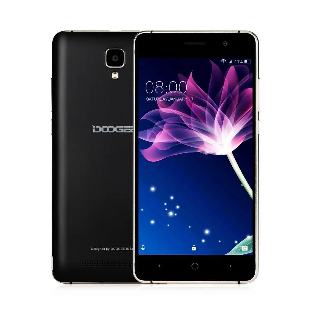Самый дешевый смартфон DOOGEE X10S 3G Wcdma Android6.0 5 0 дюймов две sim карты MTK6580 512 + 8 Гб 5.0MP 3360