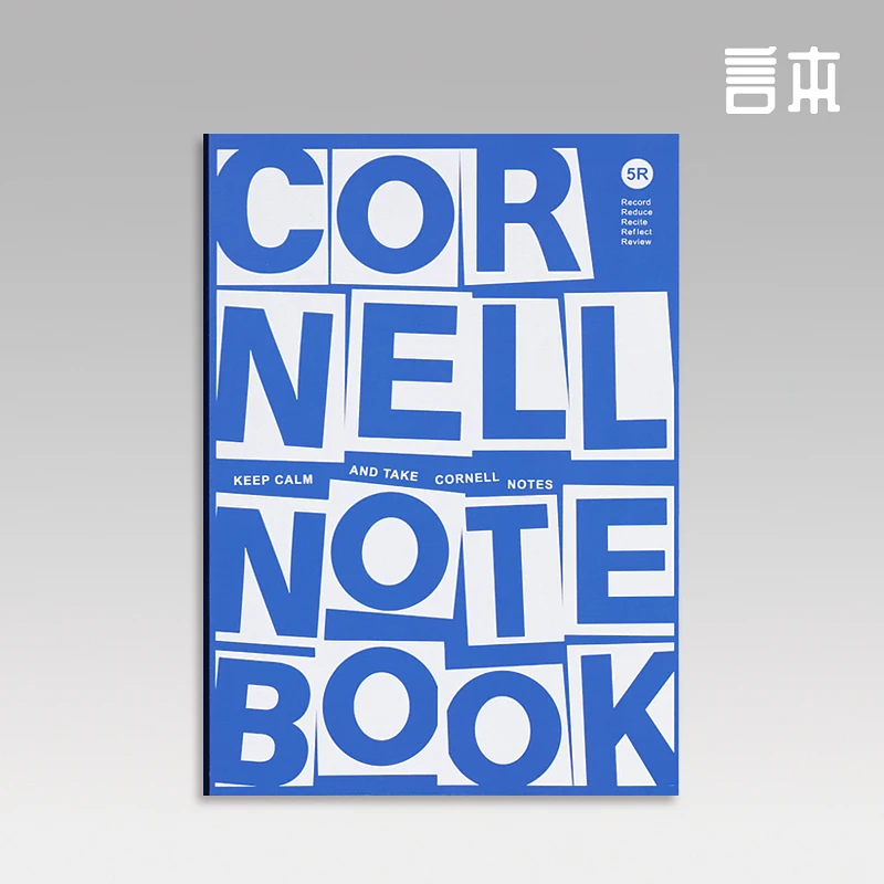 

Cornell Notes Notebook 5R Note Book Stationery B5 Size Cornell Notebook Horizontal Efficient Notes 5R Memory Back To School
