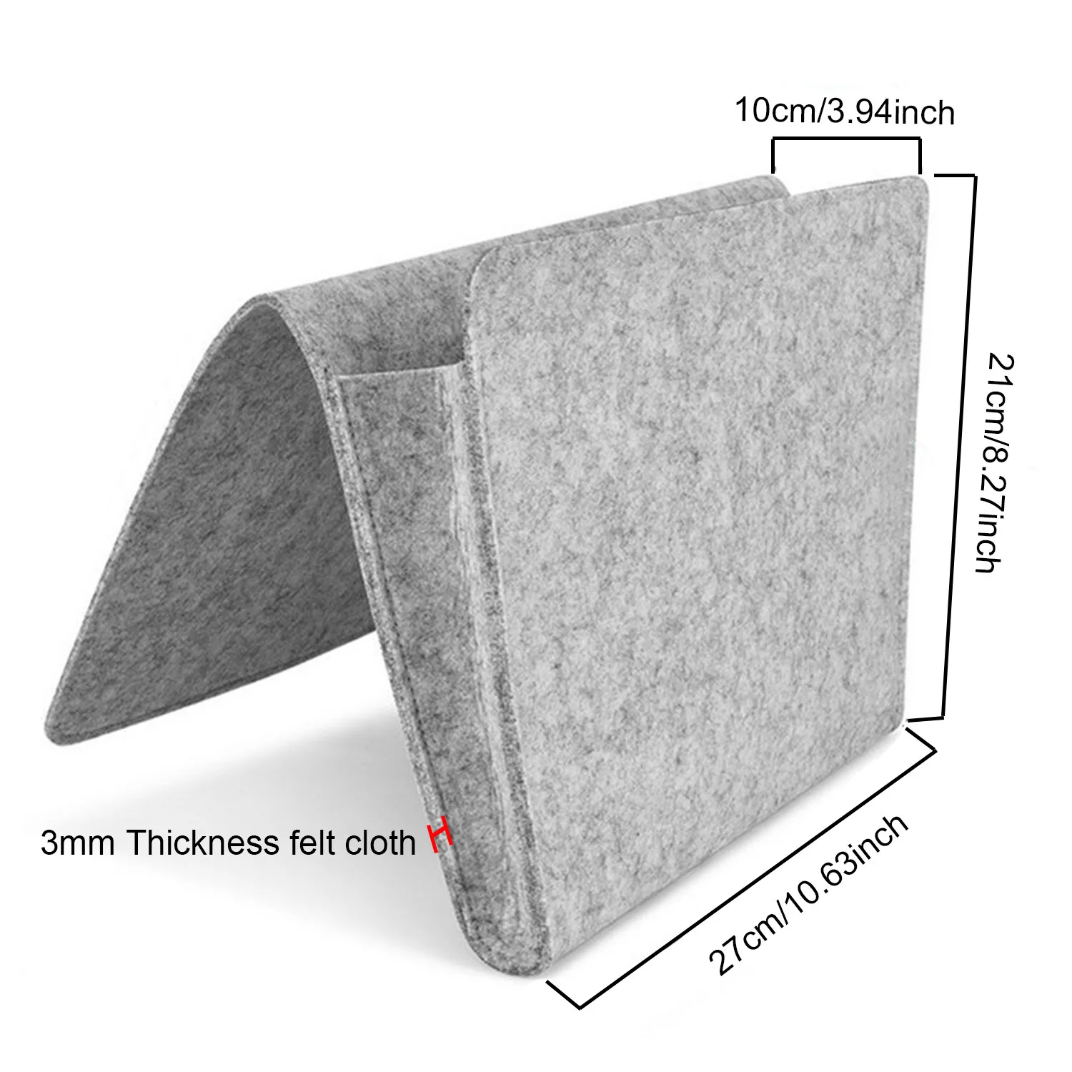 Behogar 2 мм Толщина содержит Войлок Мебель для спальни органайзер хранилище сумочка