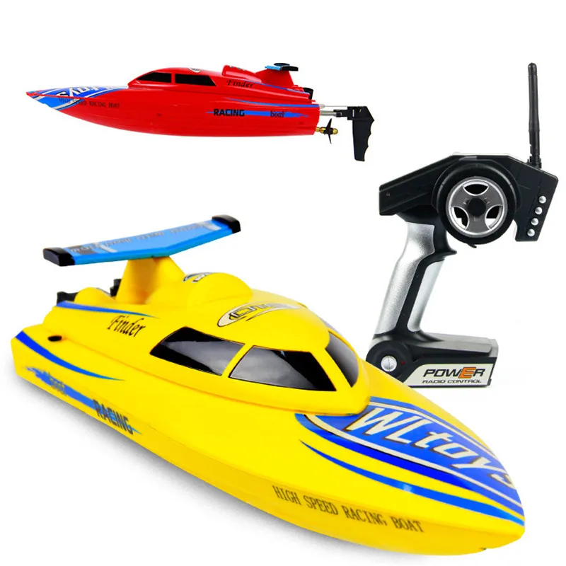 

RC Boat Remote Control Toys Ship Model 4CH 2.4G High Speed Waterproof Outdoor Toys Children Adult Gift Free Shipping WL911