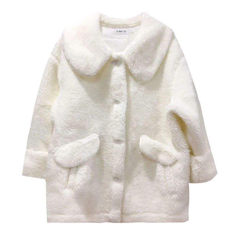 

New Winter Coat Womens Oversize Fashion Cashmere Wool Coats Outerwear Female Short Thickening Warm Woolen Overcoat Women Trench
