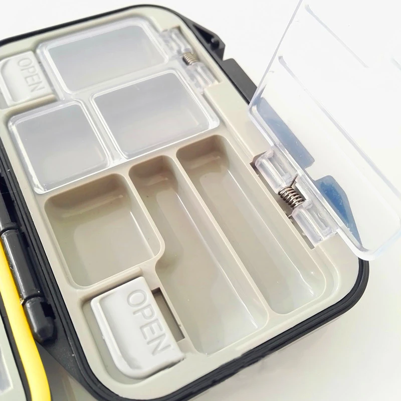 Коробки для рыболовных снастей двухслойные 12 отсеков рыболовные приманки ящик