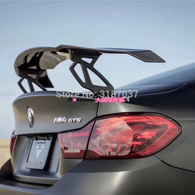 F80 M3 F82 M4 M5 M6 воротник стиль GT углеродное волокно задний багажник крыша губа