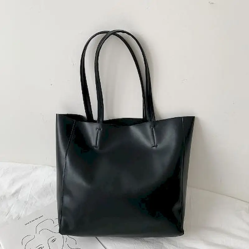 

Новая текстурная вместительная сумка-тоут в стиле Харадзюку во французском стиле, новинка 2021, трендовая светло-желтая модная большая сумка ...