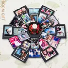 DIY Explosion Подарочная коробка фотоальбом любовь память многослойный сюрприз Diy Фотоальбом, такой как день рождения Юбилей подарки