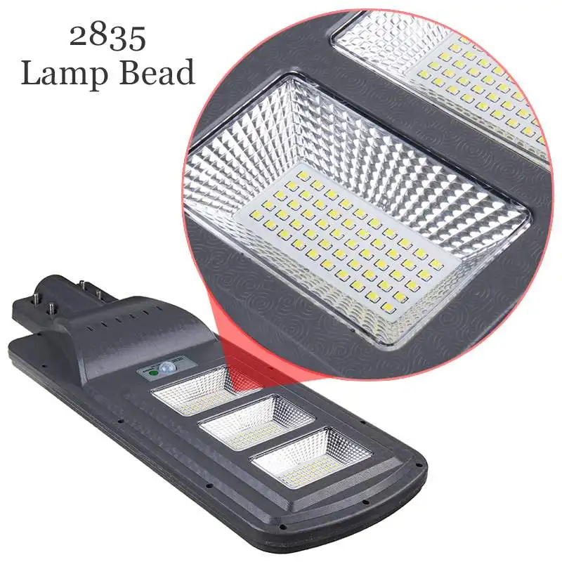 

80W/120W LED Solar Street Light +Remote Control 6000K Lamp Motion Sensor Waterproof IP65 Area Security Light For Yard Street