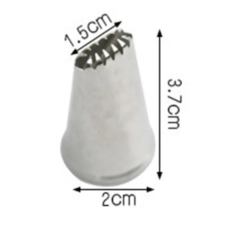 TTLIFE #14 Нержавеющая сталь торт глазури трубопроводов сопла Кондитерские