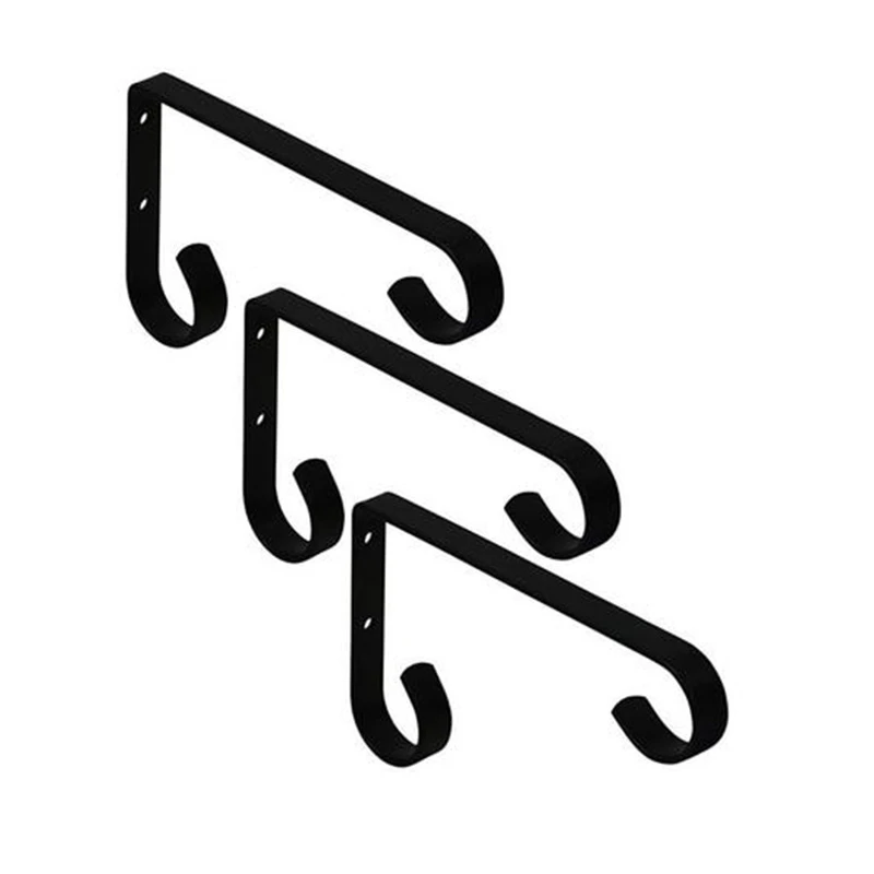 3 шт сад настенный светильник для подвешивания цветочных растений вешалка горшка