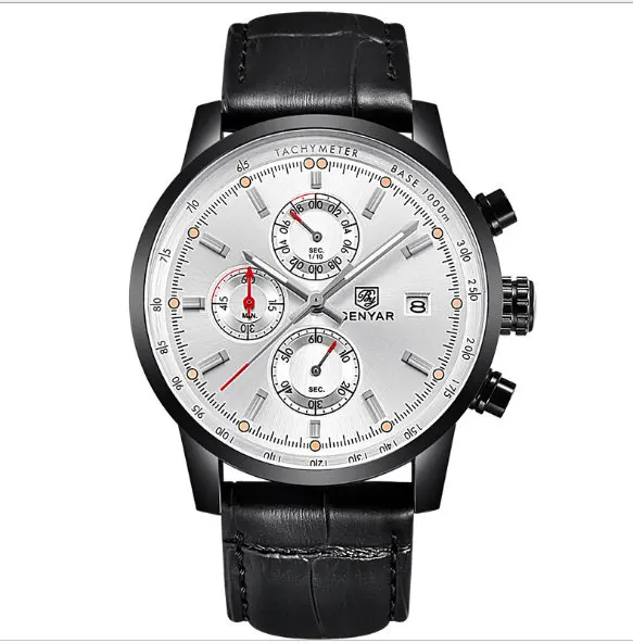 Мужские часы топ-бренд роскошные механические Автоматические модные деловые 30 м