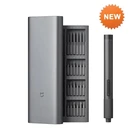 Набор прецизионных электрических отверток Xiaomi Mijia, 2 передачи, крутящий момент 400, винт Type-C, перезаряжаемый, 24 В 1, магнитный Алюминиевый футляр