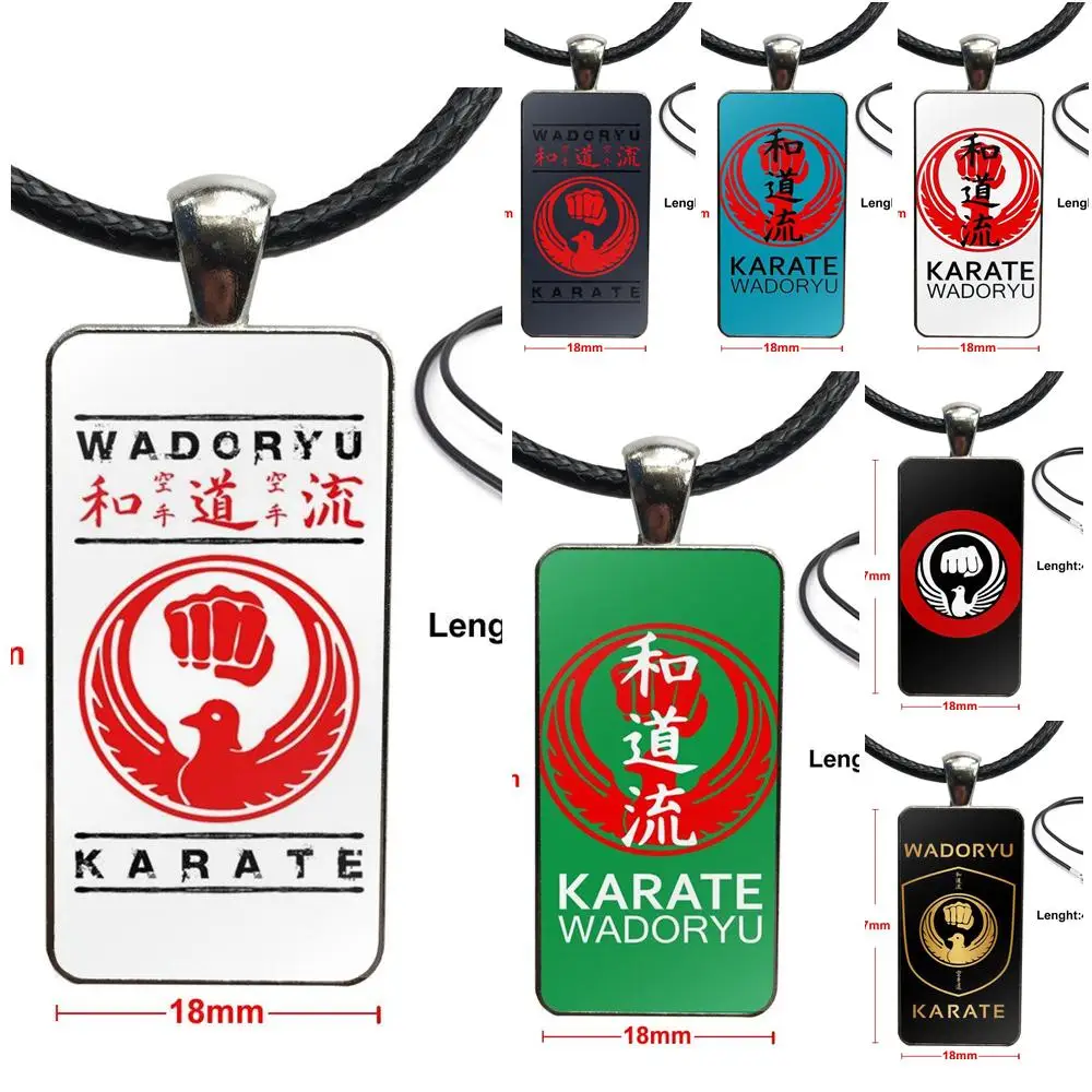 Ожерелье с кулоном из стеклянного кабошона прямоугольное модное ожерелье для