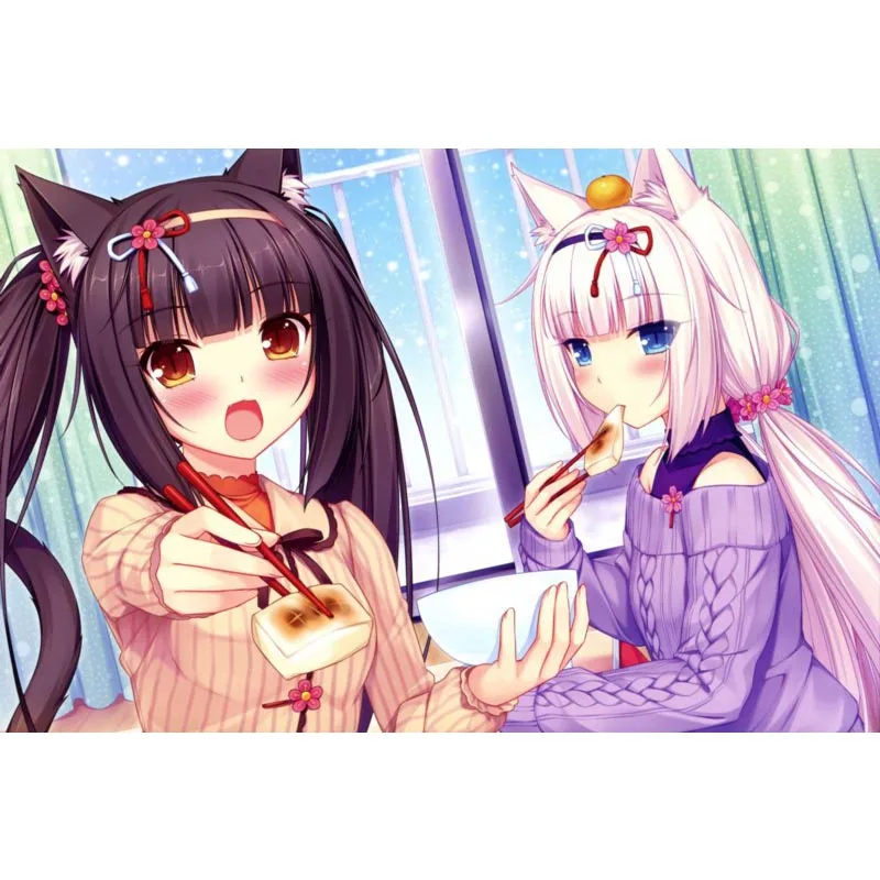Аниме постеры NEKOPARA на заказ печать Настенная картина для гостиной украшение