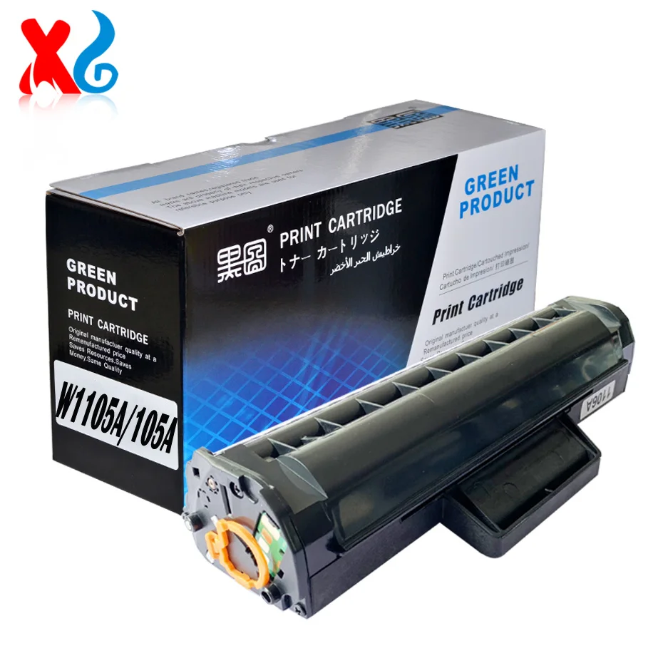 Совместимый картридж с тонером W1105A W1106A W1107A 105A 106A 107A для HP Laser 107a 107w/MFP 135w/MFP 135a/MFP 137fnw