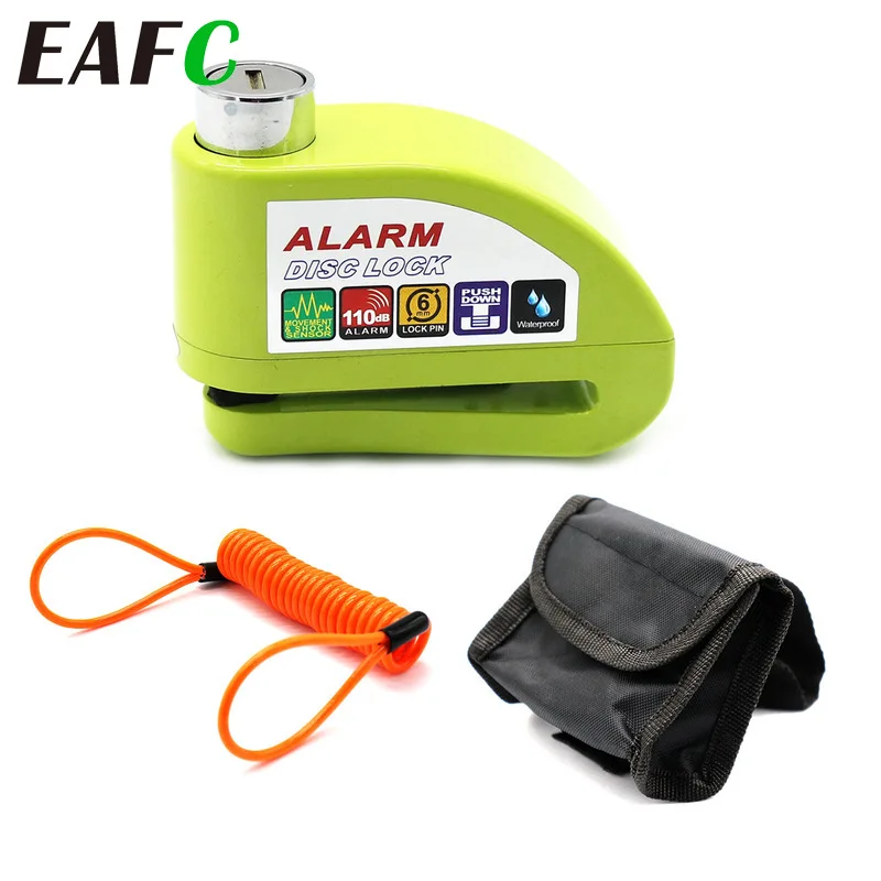 Замок мотоцикла сигнализация мотоцикл противоугонной сигнализации колеса