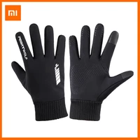 xiaomi winter gloves thermal warm waterproof windproof outdoor sports cycling mitten full finger touch screen glove men women