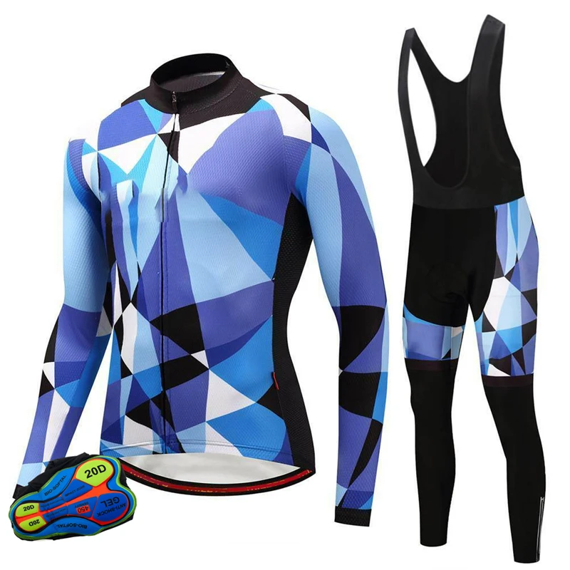 

Mountain Bike Cycling Set Downhill Slope Long sleeve Comfortable Racing Bicycle Clothing Suit Professionally Sportwears
