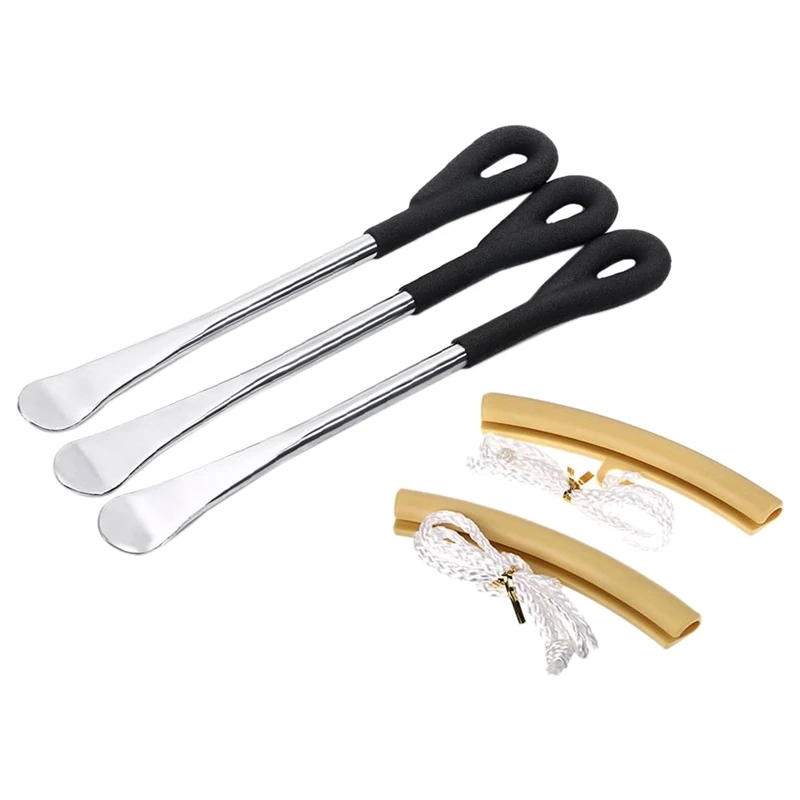 

Tire Levers Spoon Set Heavy Duty Motorcycle Bike Car Tire Irons Tool Kit Hanging Hole Tire Changing Spoon Rim Protector