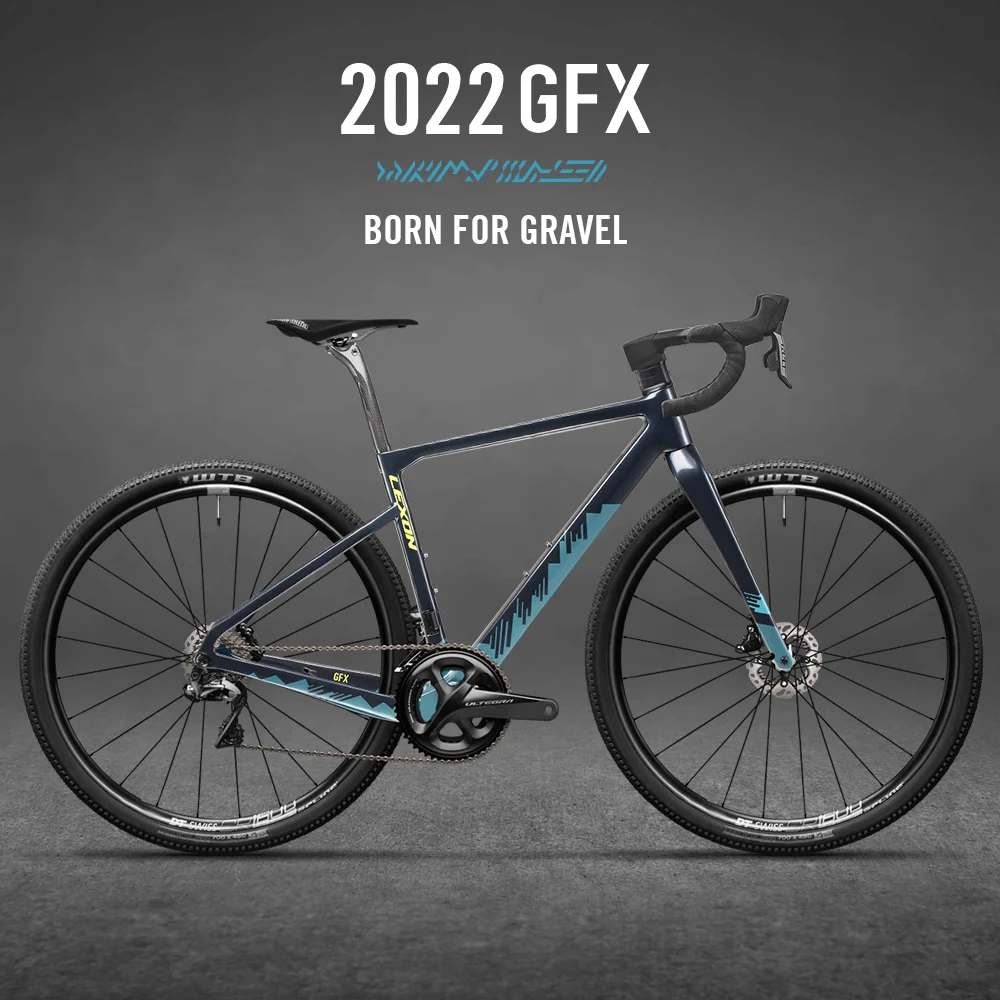 2022 Lexon GFX карбоновая рама для велосипеда дисковый тормоз гравийная светильник