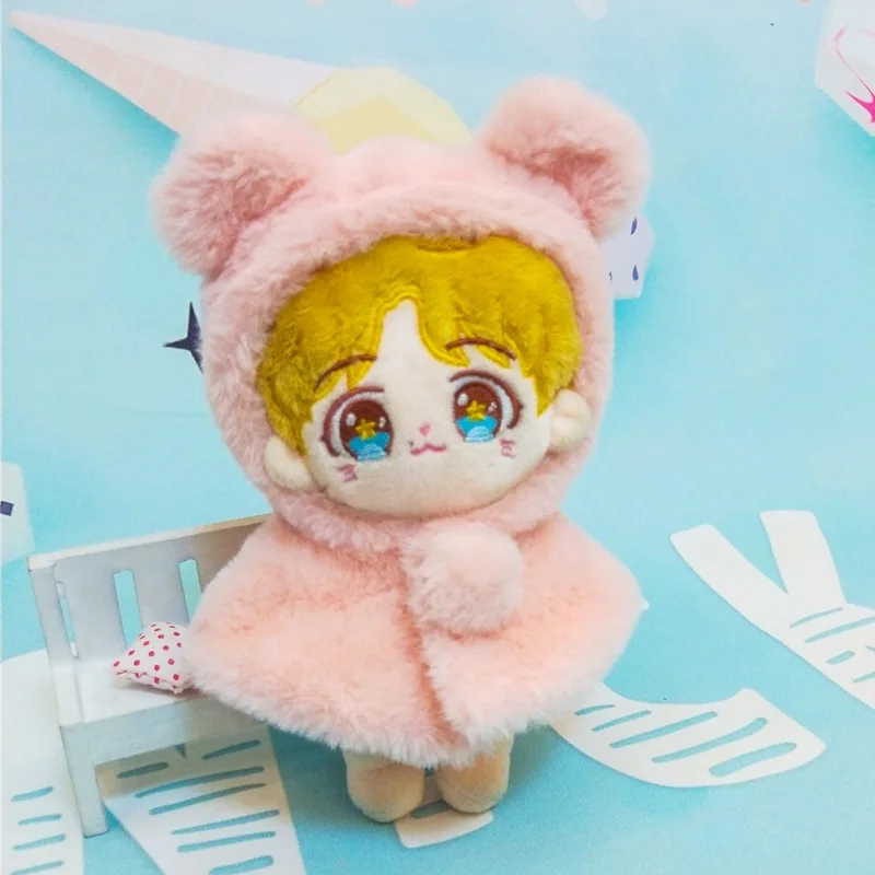 2021 New arrival idol Doll's Clothes &amp Accessoires: Cute Bear Hooded Cloak for 20cm Dolls KPOP Fans Collection | Игрушки и хобби