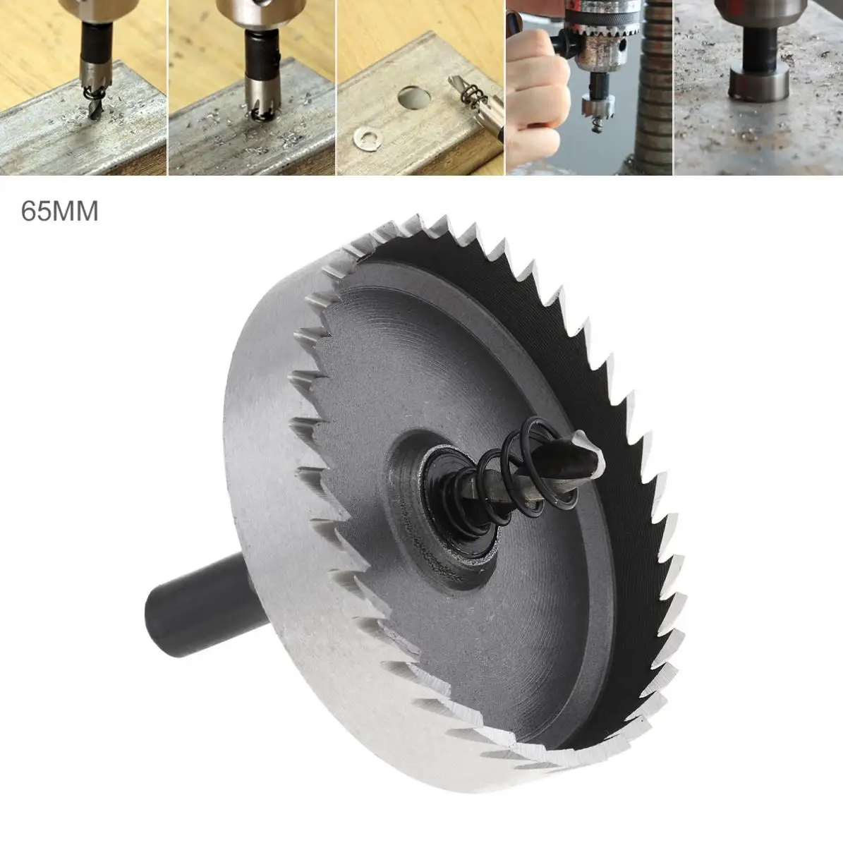 65 мм высокоскоростные стальные зубчатые пилы для отверстий труб из нержавеющей