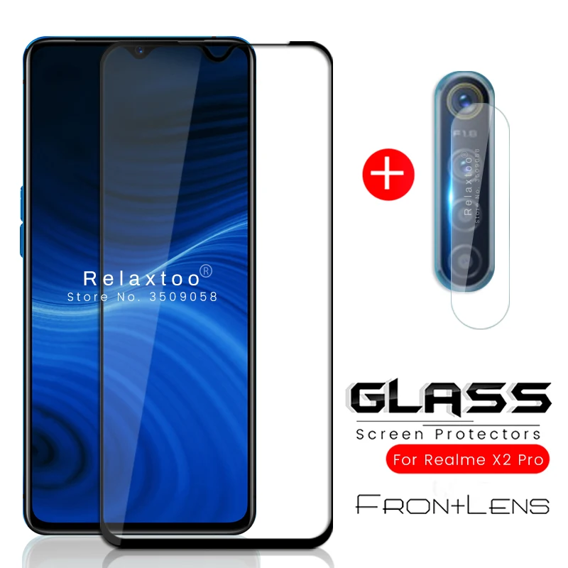 Защитное стекло для Oppo Realme X2/X2 Pro на камеру/дисплей/дисплей и камеру|Защитные