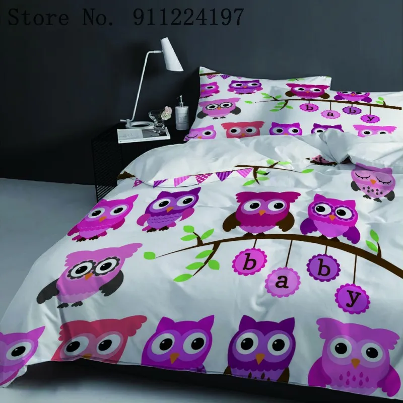 2/3 шт. Детский Комплект постельного белья с пододеяльником | Дом и сад