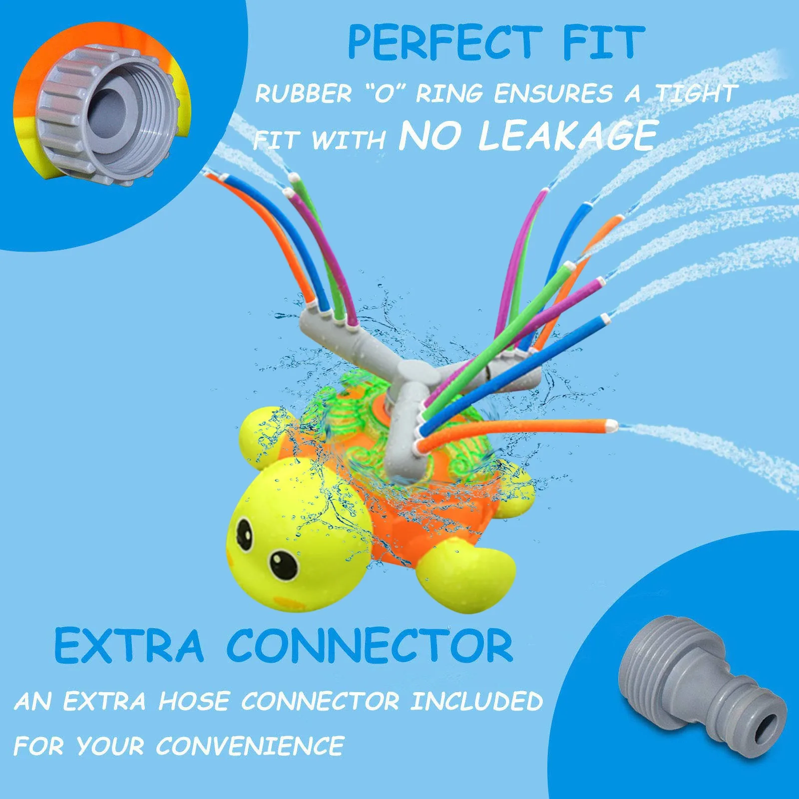 Детский спринклер для сада маленький водяной пистолет Динозавр пляжа и игр на