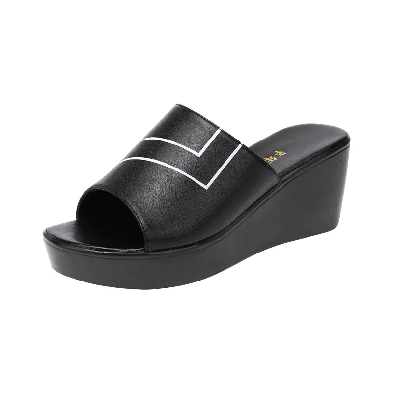 

Туфли женские на платформе и толстой подошве, с открытым носком, размеры 32-43