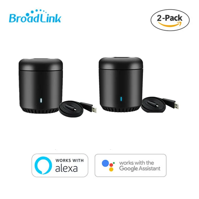 2pcs RM MINI3 Broadlink RM Mini3 mini3 WiFi IR 4G s пульт дистанционного управления для автоматизации умного дома с помощью приложения для Apple phone xiaomi с Google Alexa - Цвет: 2pcs RM MINI3