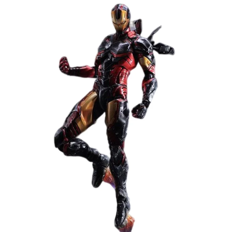 

PA Change Disney Marvel Legand Avengers 28cm Iron Man Figma Action Figure Superhero Model PVC Movable Joints Toys For Children