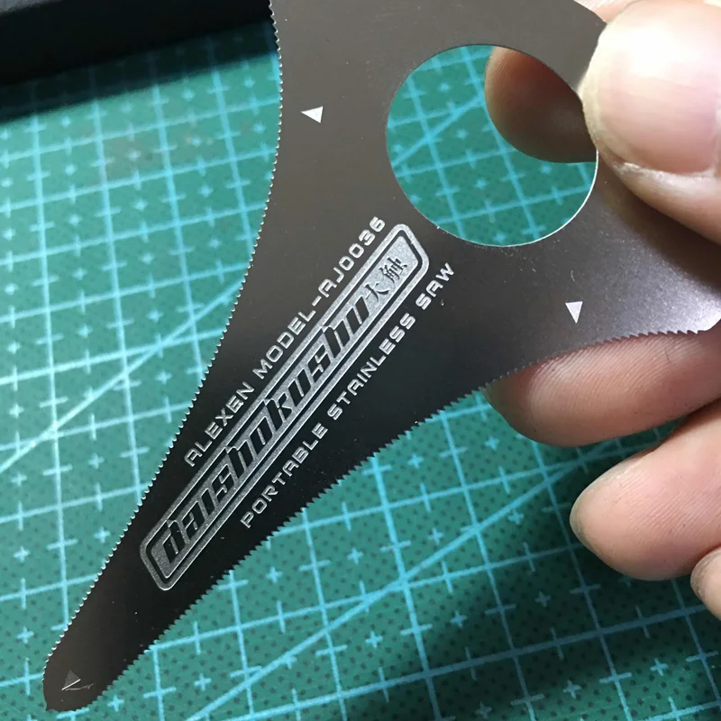 Portable Stainless Hand Saw Military Model Hobby Plastic Plate Cutting Tools For Resin Soldier Figures Kits AJ0036 | Игрушки и хобби
