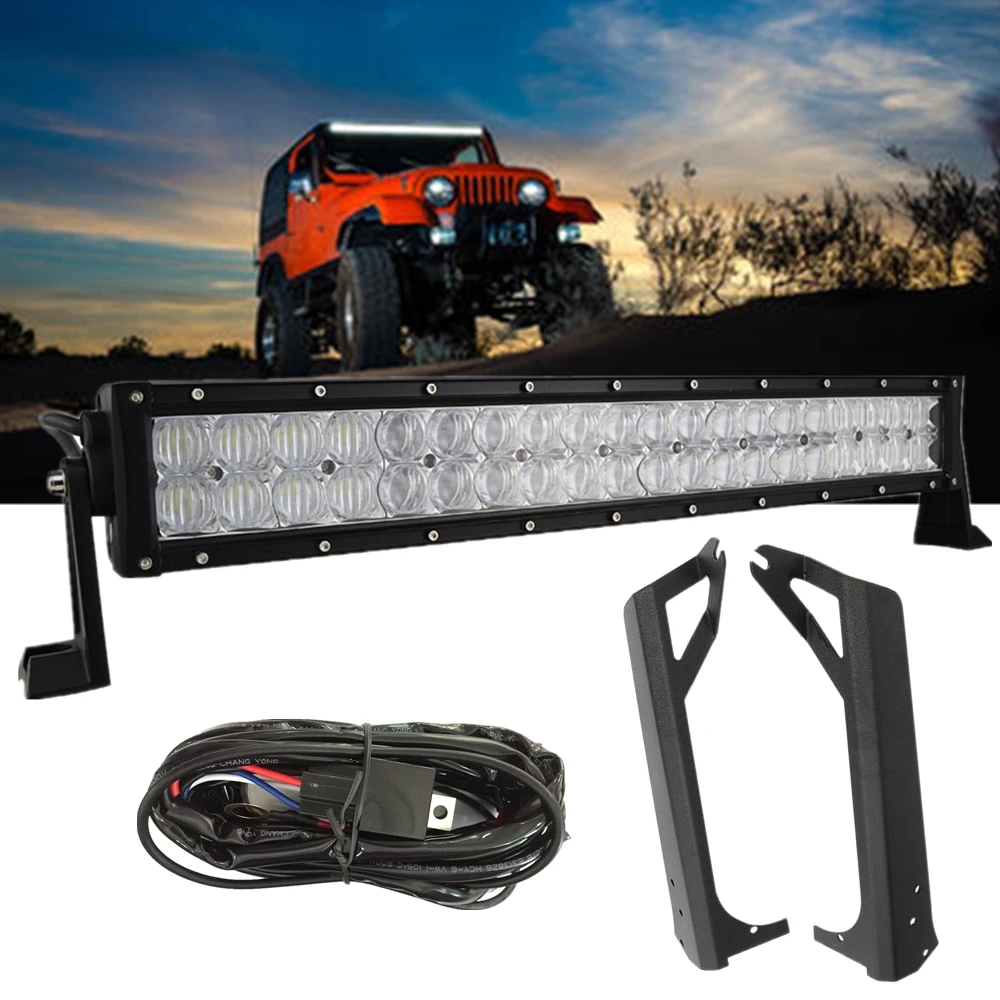 Автомобильная крыша Led бар Монтажный кронштейн с 5D 50 52 &quotсветодиодный светильник