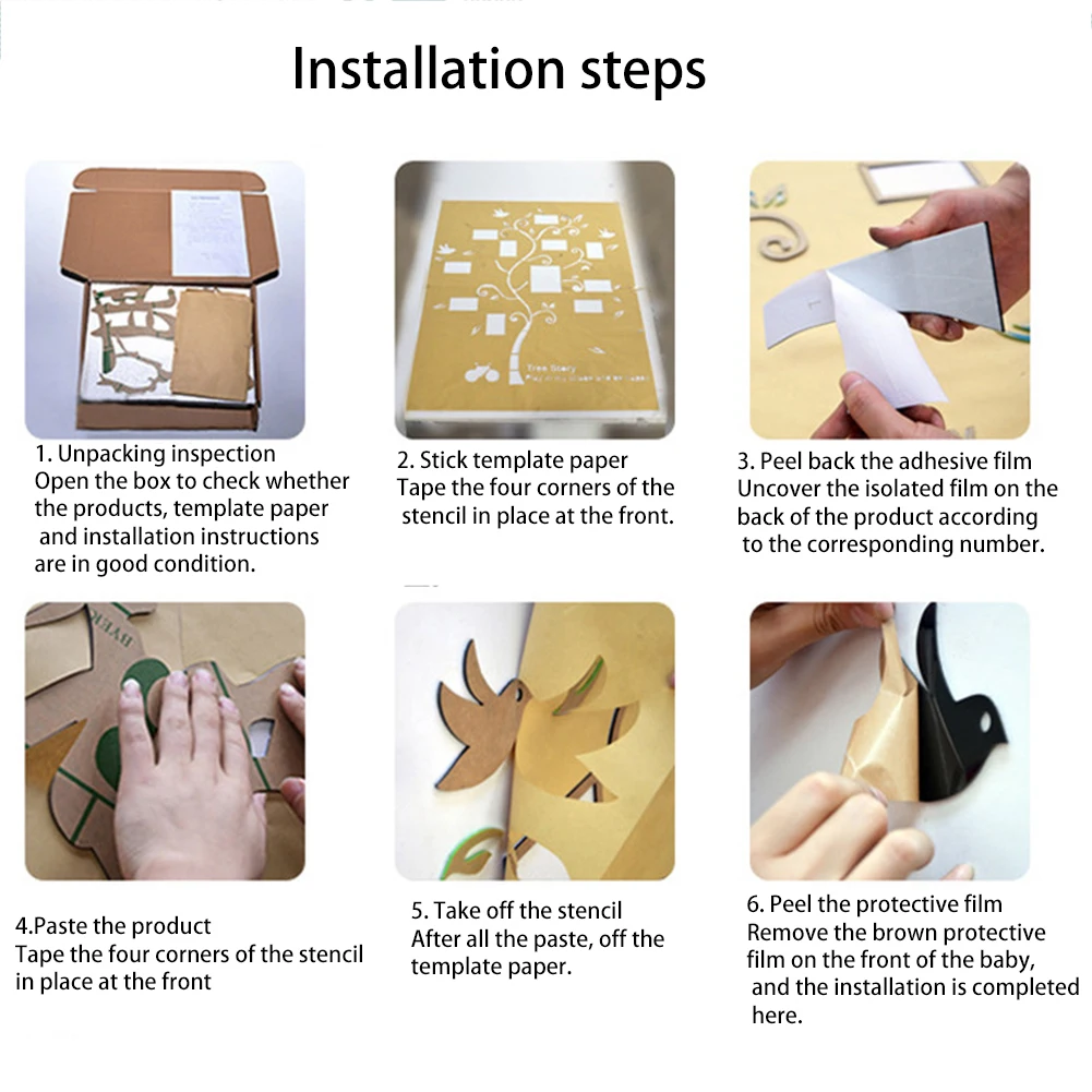 Прочные акриловые милые Мультяшные инструменты для измерения высоты Луна Звезда