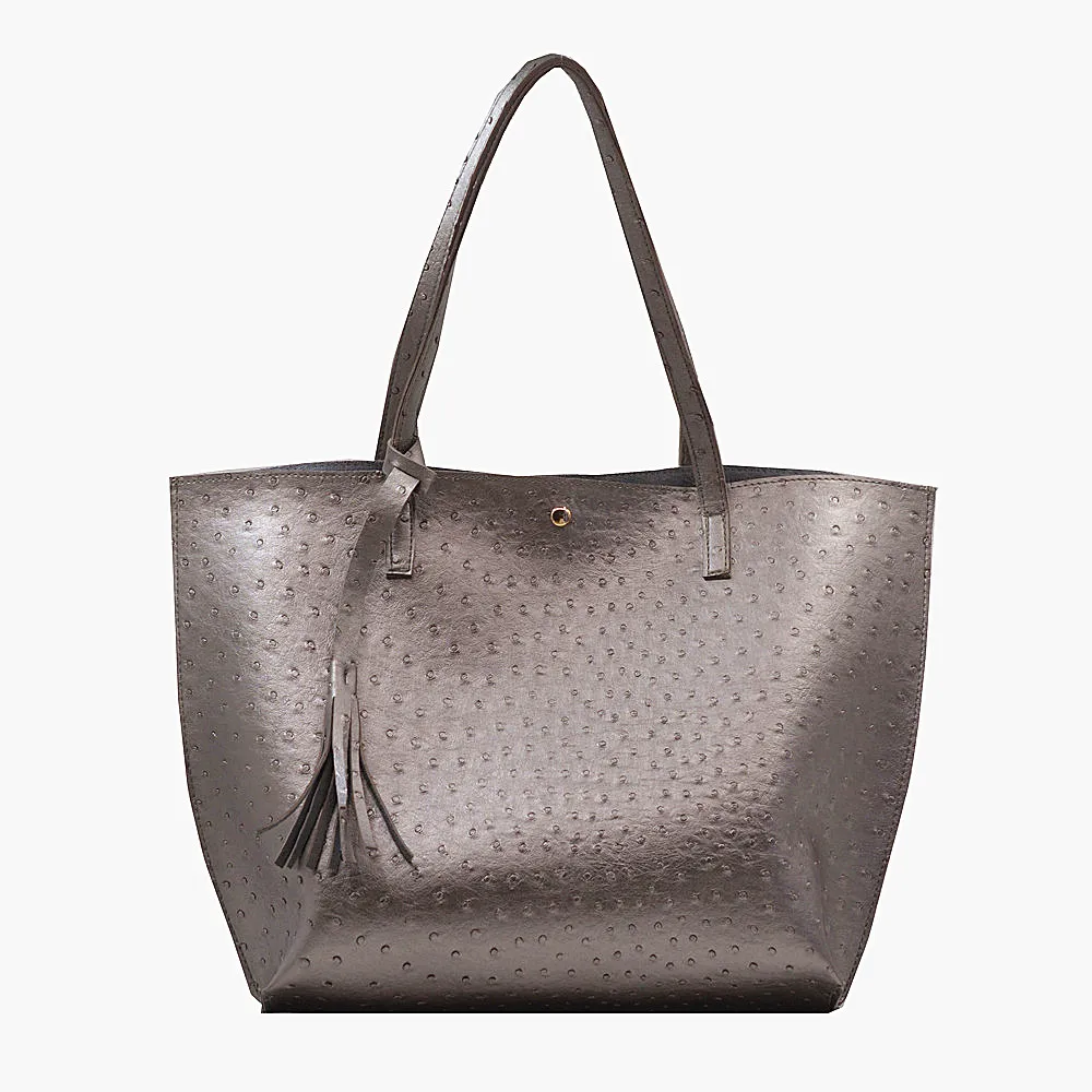 Дизайнерская кожаная сумка тоут для женщин большие модные вместительные женские